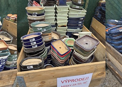 Výprodej misek v BC LIbčany